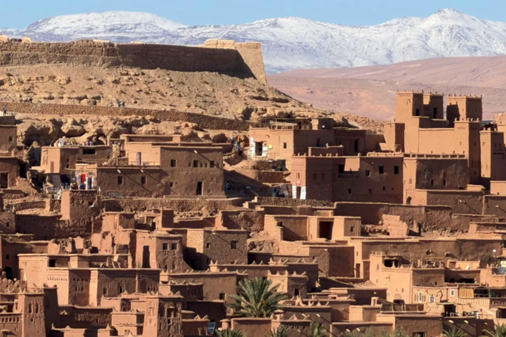 Village de l’Atlas, Maroc